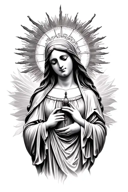 Demeter And Virgin Mary