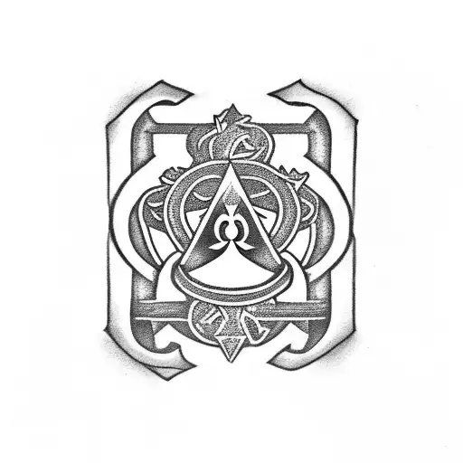 Ace Of Spades Dice Flames