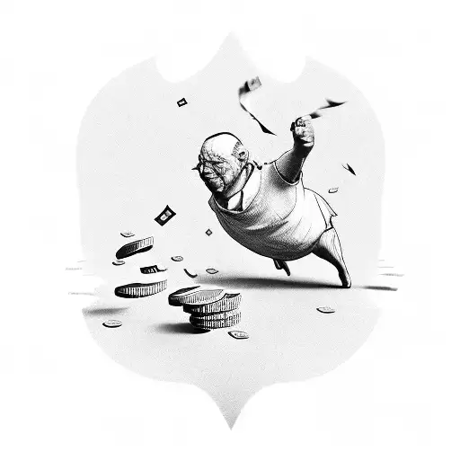 People Throwing Money