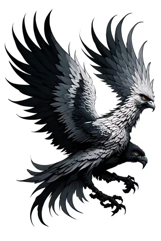 Rising Phoenix With The Theme Focus Discipline Commitment