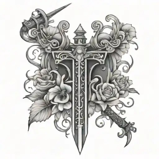 Gate And Sword Flowers