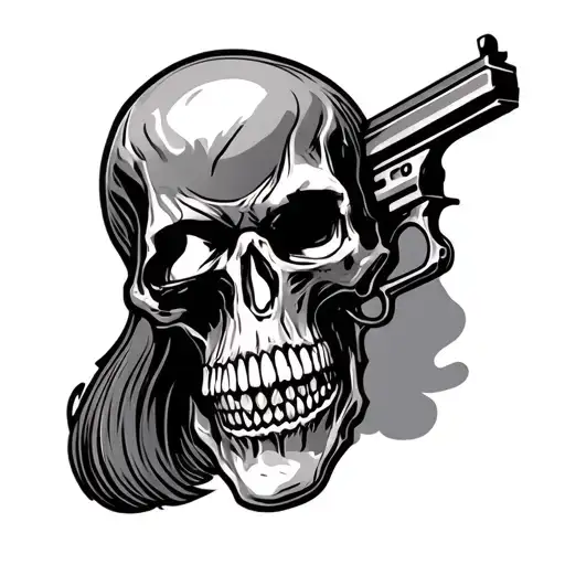 Skull Gun Tattooo