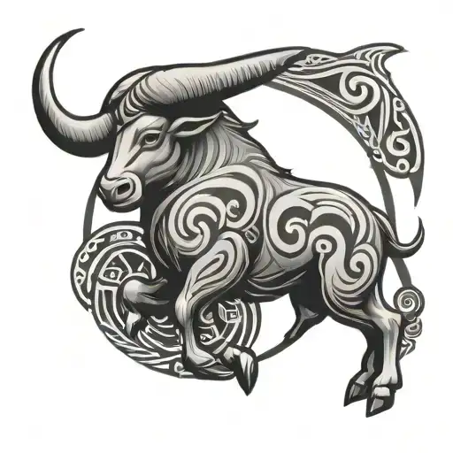 Twice Logo With Taurus Zodiac Sign