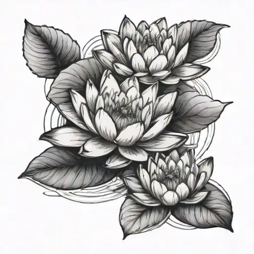 Water Lily And Liky If The Valley