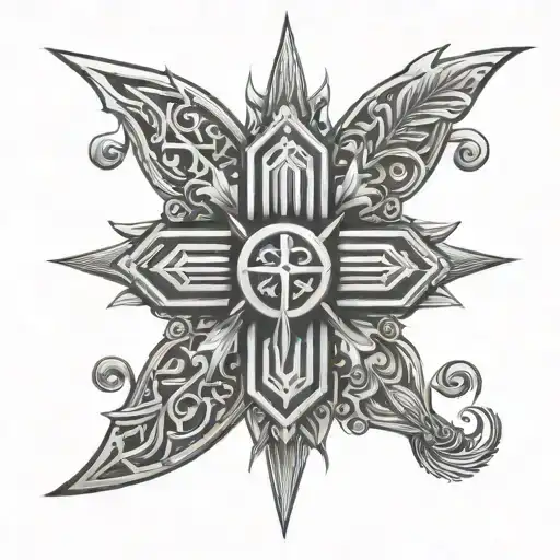 Zia Symbol Horizontally