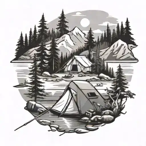 Camping Fishing Nature