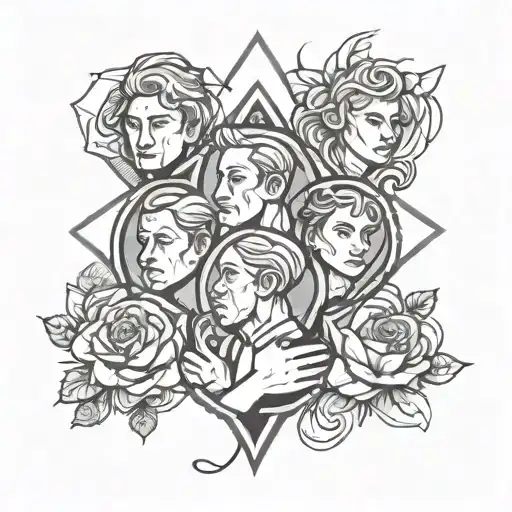 Family Health Unity Dignity Money Linear