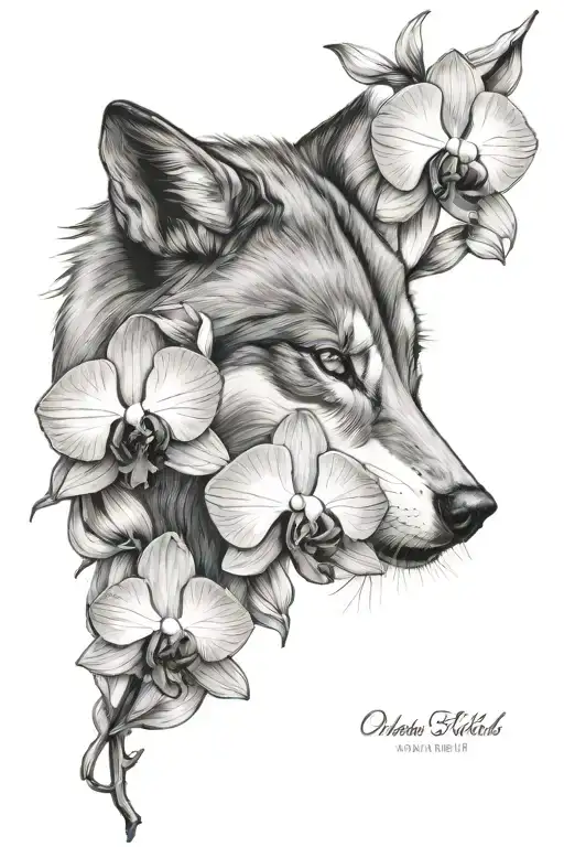Orchid And Wolf