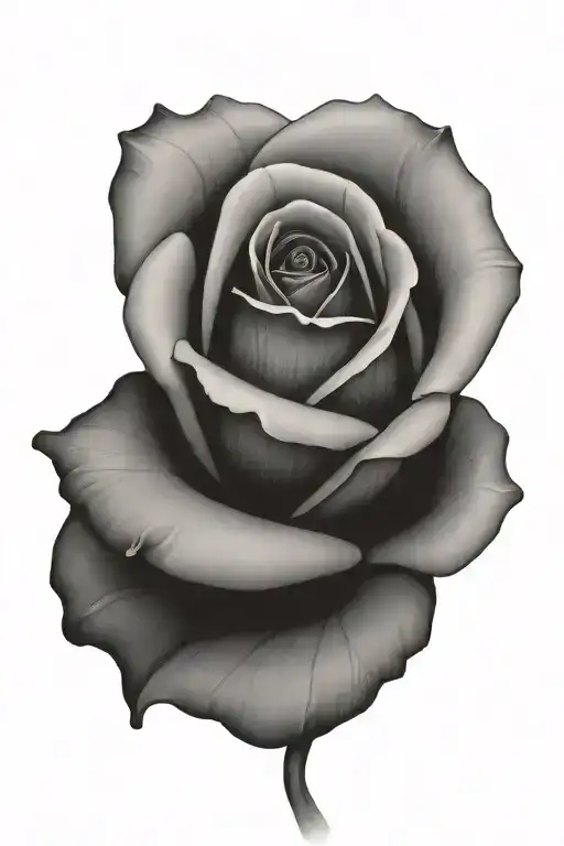 Realistic Rose Flower