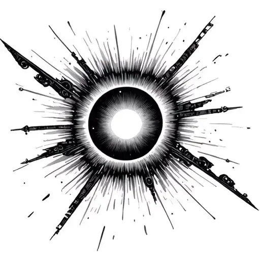 Astronaut Solar Eclipse