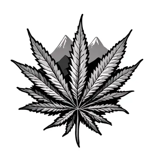 Cannabis Mountain Range