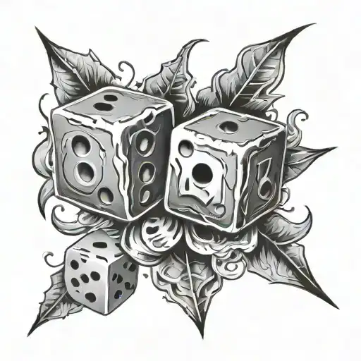 Ice Dice And Fire Dice Rolling