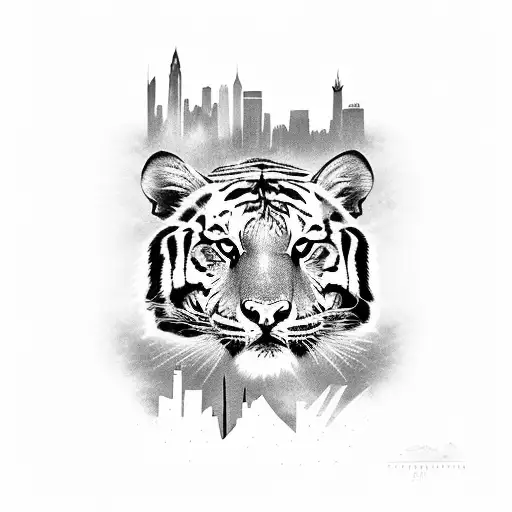 Philadelphia Skyline Tiger