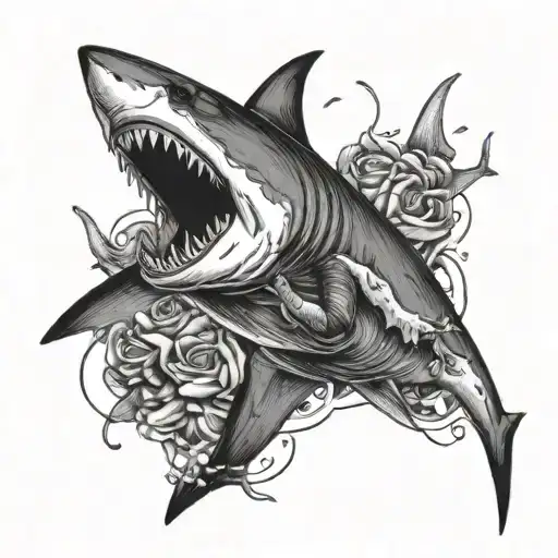 Shark Eating A Person