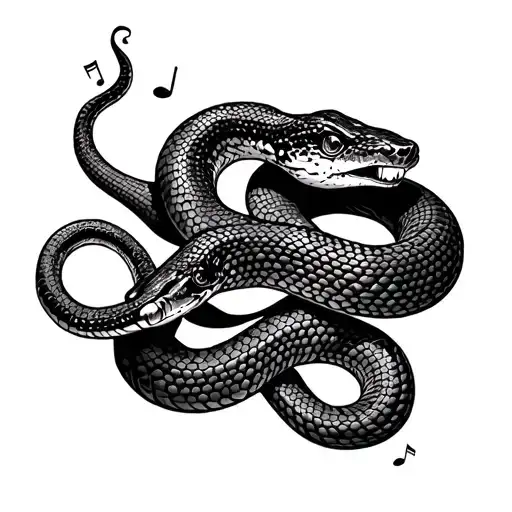 Snake With Music