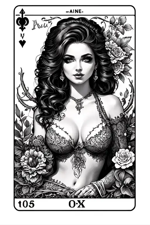 Pinup Tarot Card