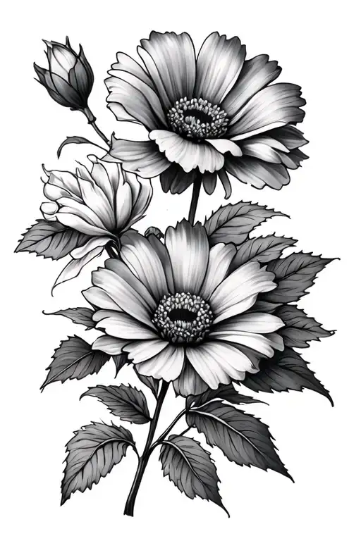 December And April Birth Flowers