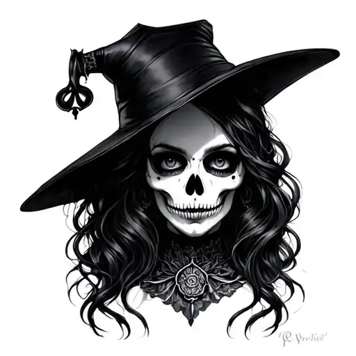 Hot Goth Lady Of Death