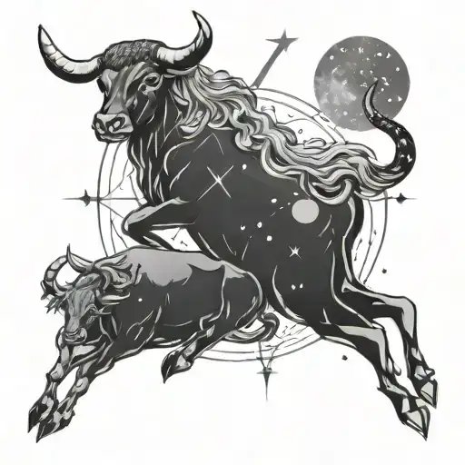 Aquarius And Taurus Constellation