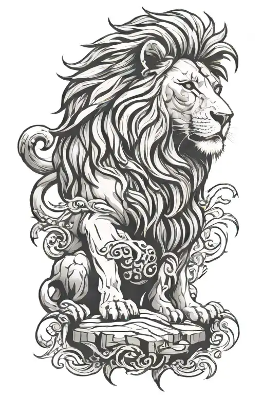 Friend Pride Rock Lion
