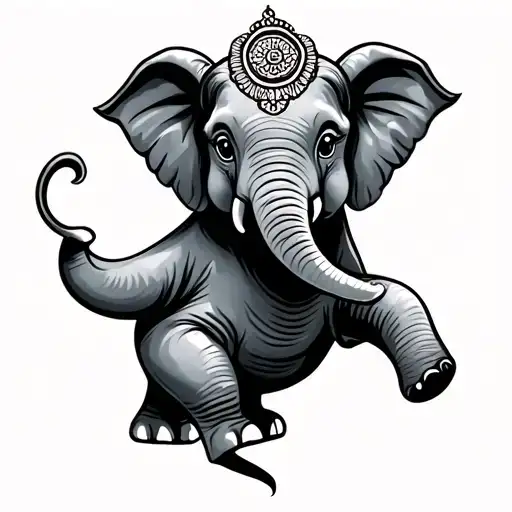 Dancing Elephant