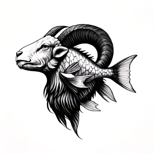 Lion Bull Fish Ram Goat