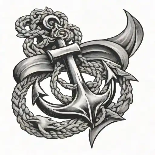 Anchor And Infinity Sign