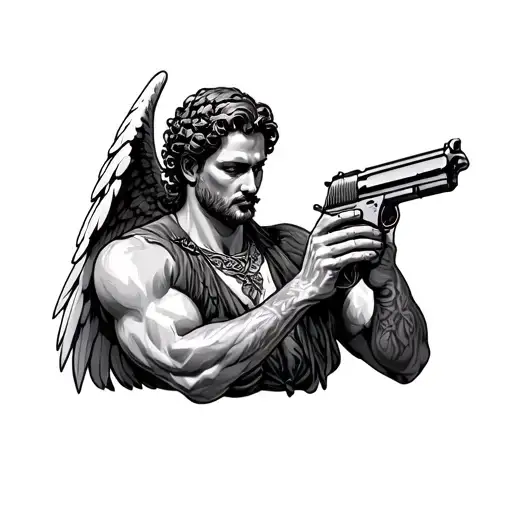 Angel A Gun Man