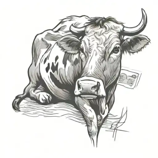 Cow Simple Minimalistic