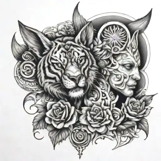 Twin Brother Tattoos Based