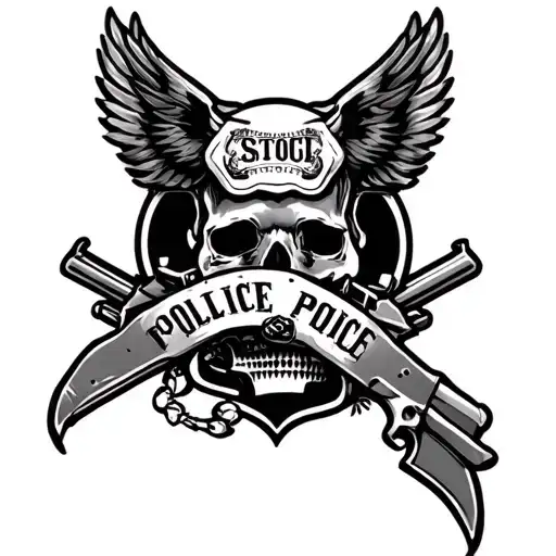 Police Tattoos Inspired