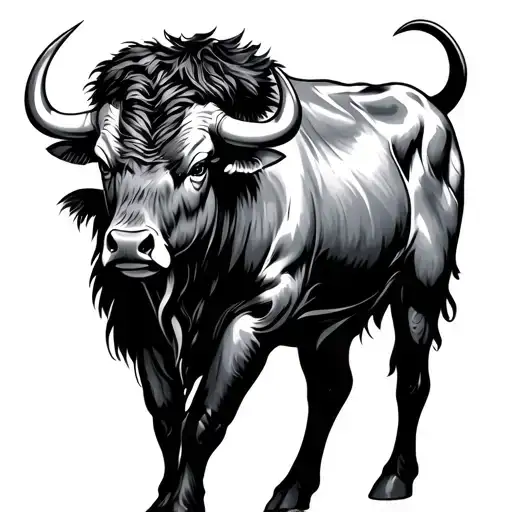 Taurus Bull Forearm Sleeve For Man