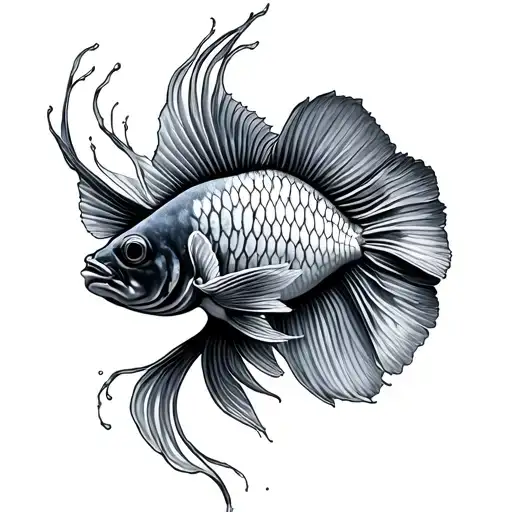 Beta Fish Surrounded