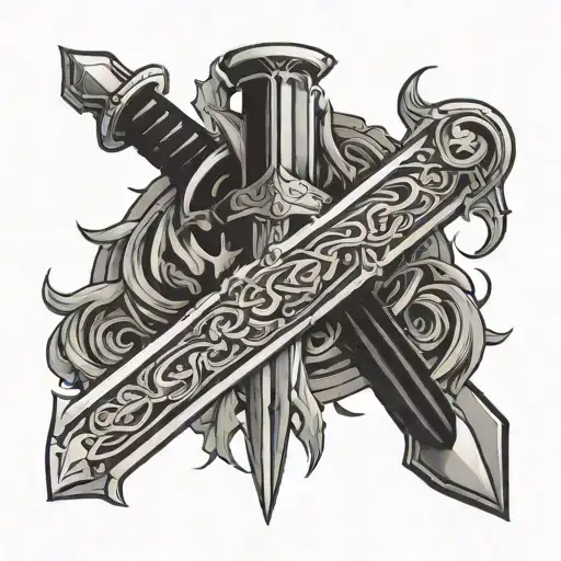 A Minimalistic Gladio Sword