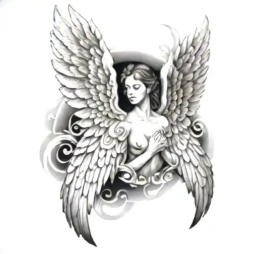 Angel Wings With The Darrad