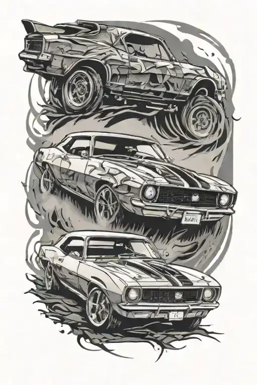 Camaro Dirt Track Car