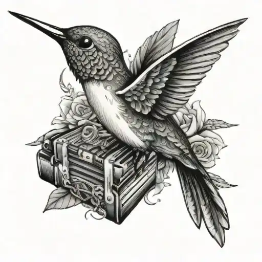 Hummingbird Cross Accordion