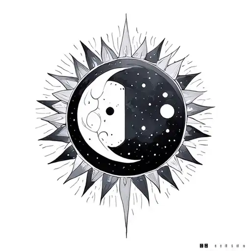 Geometry Travelling Sun Moon