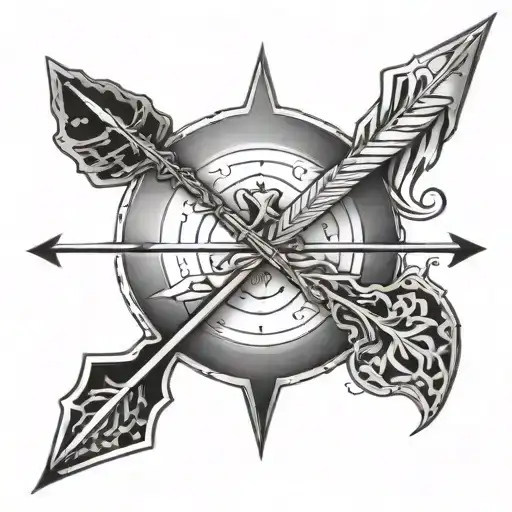 Sagittarius Arrow With Name Xindoy