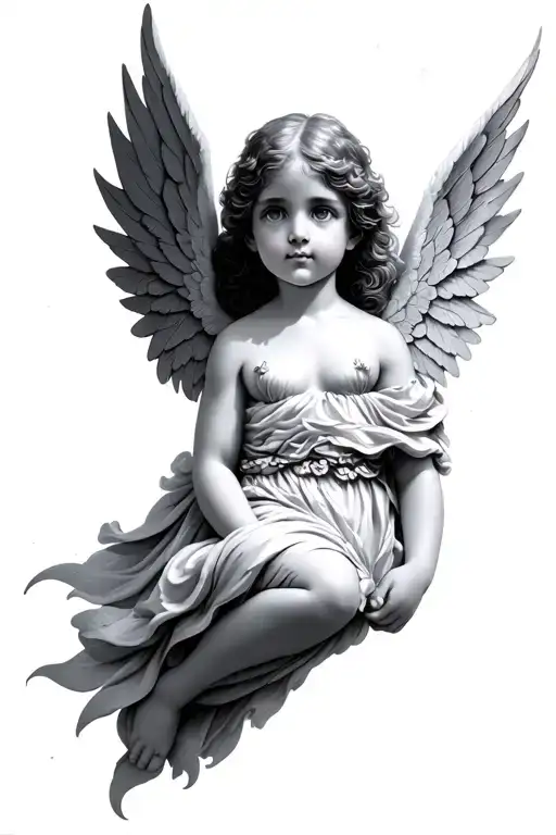 Cherub Angel Fairy Wings