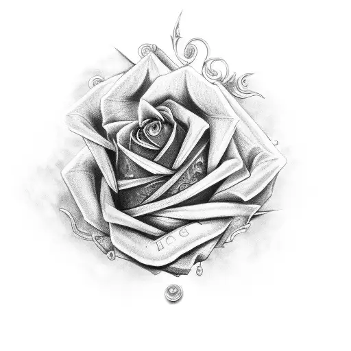 Dragon Sword Rose Raven