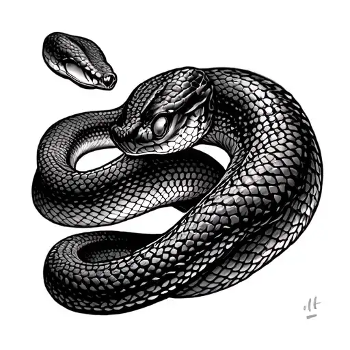 Latino Style Mesh Snake With Text Protection My Neck