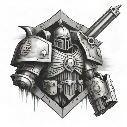 Brotherhood Of Steel And Warhammer 40K