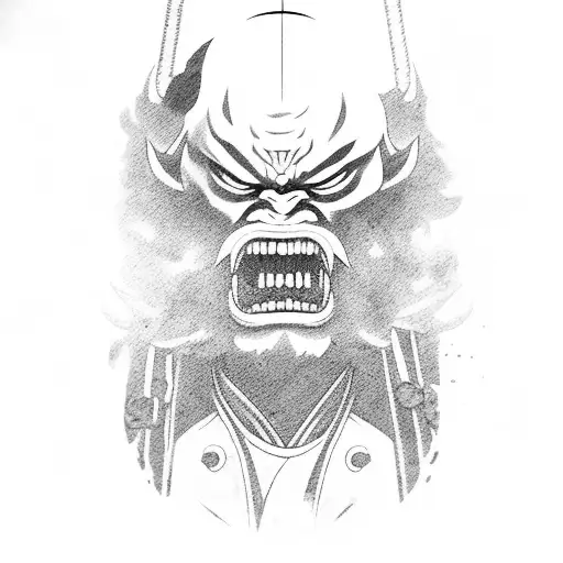Oni Samurai Smoke