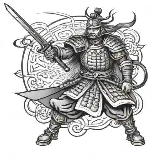 Chinese Samurai Warrior
