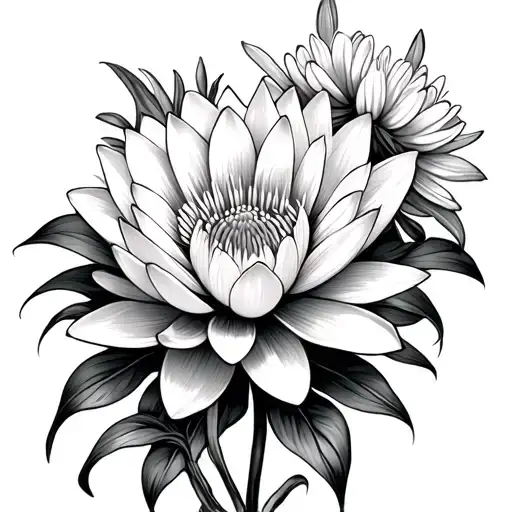 Chrysanthemum Waterlily Daisy Gladiolus Carnation Daffodil