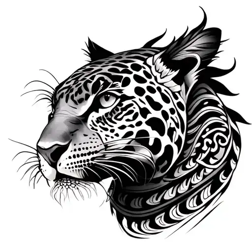 Mayan Quetzal-jaguar