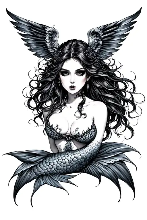 Sexy Mermaid Goth