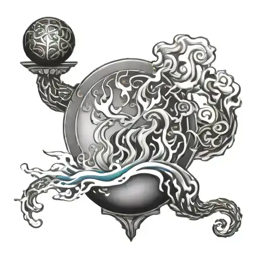 Water And Fire Balancing Life