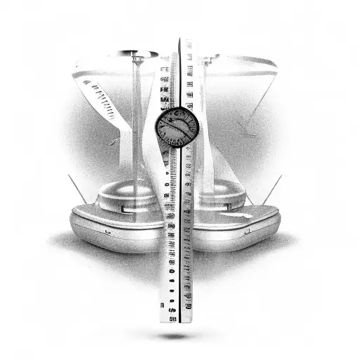 A Scale Showing Regret Weighing Heavier Then Discipline